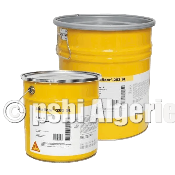 🔶 Sikafloor 263 SL – Revêtement de Sol Époxy Autolissant et Antidérapan