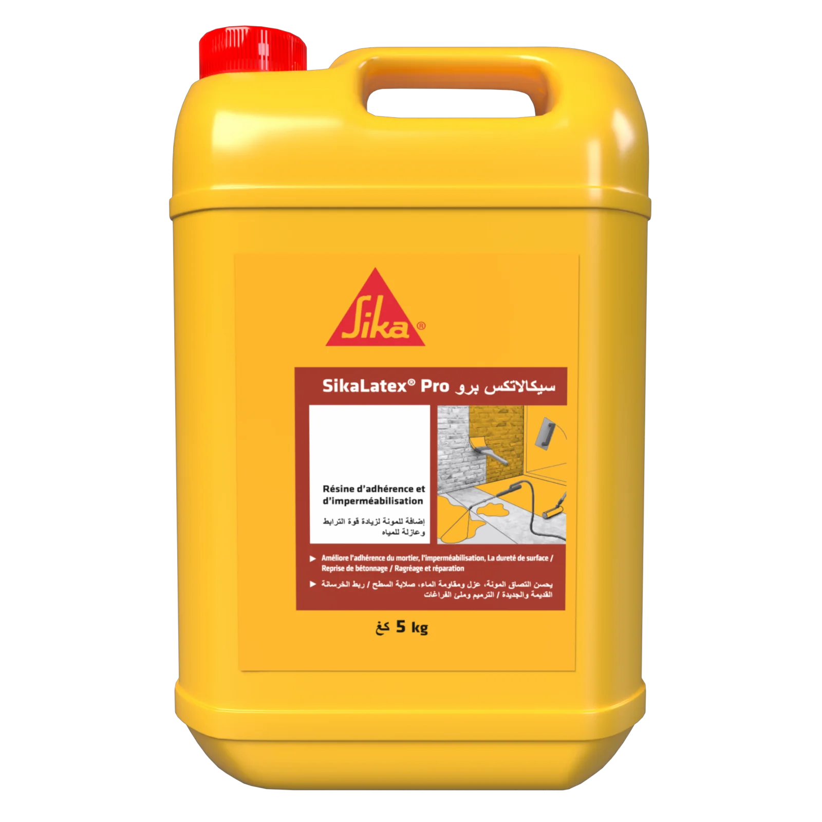 Sika Latex® Pro : Résine d'Accrochage Haute Performance