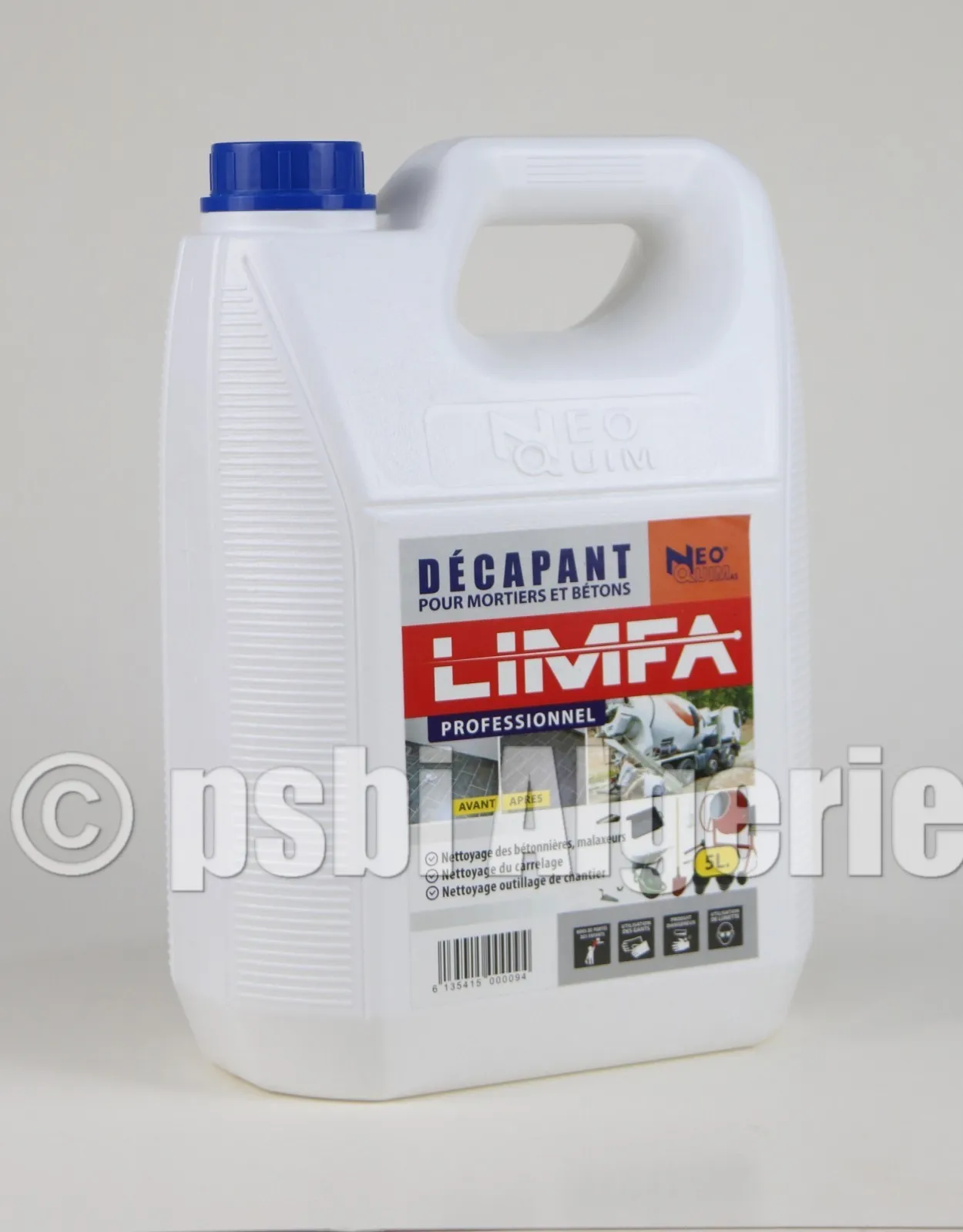 LIMFA DECAPANT MORTIER ET BETON